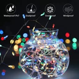1.5m 3m 6m 9m LED Fairy Lights with 13key Remote Control USB Battery 5V DC Powered Firecracker Weaving String for Home Decor