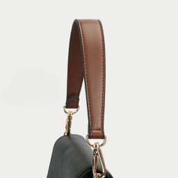 100% Genuine Leather Bag Strap Handbags Handles For Handbag Short Bag Strap Purse Strap Golden Buckle Replacement Bag Belt Band