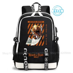 Attack on Titan Backpack Anime Mochila Student School Bag Boys Girls Gift Casual Daily Travel Rucksack