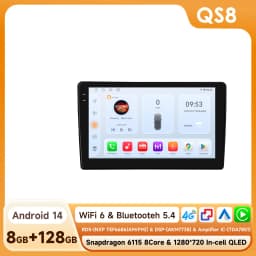 9" Hizpo 2Din Android Auto Car Radio for Citroen Berlingo B9 Peugeot Partner 2008 - 2019 Snapdragon 6115 BT 4G RDS DSP GPS Navi