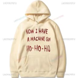 Now I Have A Machine Gun Die Hard Mclane Naktomi Plaza Unisex Jumper Sweater Men Women New in Hoodies & Sweatshirts Pullover