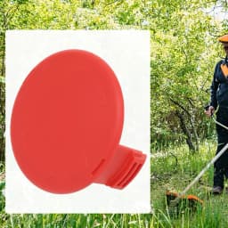 1pc Plastic Spool Line Spool Cap Cover For Einhell Lawn Trimmer GE-CT 18/28 Li /18/28 Li TC 75*33mm String Trimmer Accessories