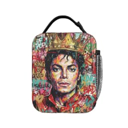 Singer Michael Jacksons MJ 2026 Insulated Lunch Tote Bag For School Food Container Reusable Cooler Thermal Lunch Box