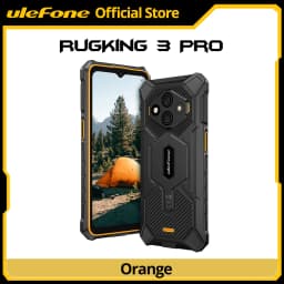 【World Premiere】Ulefone RugKing 3 Pro Rugged Phone 6.56" 120Hz 5700mAh Android 15 Up to 16GB RAM,128GB ROM NFC 4G Global