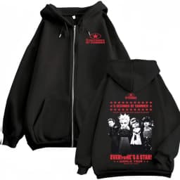 5 Seconds of Summer Everyone's A Star World Tour Zip Up Hoodies Men Women Harajuku Hip Hop Gothic Jacket Sweatshirt Hoodie Coats