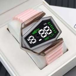 Multi-function Aircraft Watch Touch Screen Digital Kids Watches Students Boys and Girls LED Sports Electronic Watch Clock Gifts