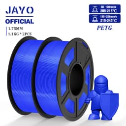 JAYO PLA/PETG/SILK/TPU/ABS 3D Printer Filament 1.75mm 2 Rolls 3D Printing Materials for 3D Printer Free Shippment
