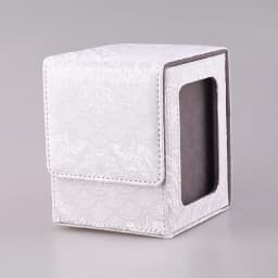 100+ Trading Card Deck Box Holder With Display Window Flower Series TCG Game Magnetic Closure Card Organizer Storage Box Gift