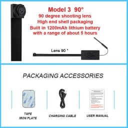 4K Home DIY Wireless WiFi 2.0MP Camera Supports Real-Time Live Broadcast via Smartphone App. 1080P Image Quality. 3 Models Avail