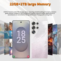 HOT 2026 S26 Ultra Edition HD Global Recognition 7.3inch 8000mAh Battery Function Original Facial Smart Dual Card