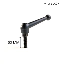 M10 Black Orange Solid Adjustable Handle Clamping Tension Lever Arm
