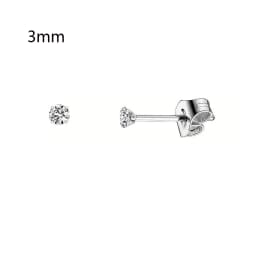 Safe & Painless Gun Set with Stylish Gold/Silver CZ Stud Earrings Professional Ear Piercing Kit Durable Tools for Self-Piercing