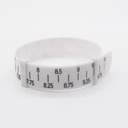 1PCS Wristwatch Bracelet Sizer ABS Plastic Wristband Measuring Tool Bangle Jewelry Making Gauge Hand Accessories Custom Logo