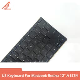 Laptop A1534 US Layout Replacement Keyboard For Macbook Retina 12" A1534 2016 2017 Keyboards Replace EMC 2991 3099