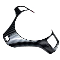 For BMW 3 Series E90 E91 E92 E93 2005-2012 Auto Car Accessories Steering Wheel Button Decoration Frame Trim