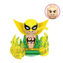 Blind Box Mini Building Blocks TV6208 Figures Big Goblin Spiderman Iron Man Venom Captain Hawk Deadpool Armor Christmas Gift Toy