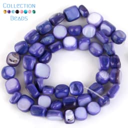 Natural Colorful Shell Beads Irregular Seashell Mother Of Pearl Beads For Jewelry Making DIY Bracelet Necklace Accessories 16"
