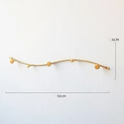 Iron Spray Paint Simple Wall Clothes Hanger Luxury Modern Creative Entrance Door Wall Clothes Hanger Living Room Furniture