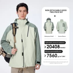 GOLDEN CAMEL Outdoor Hiking Jackets for Men Three-in-One Waterproof Fleece Jacket Women Windbreakers Warm 2024 Star Same Style
