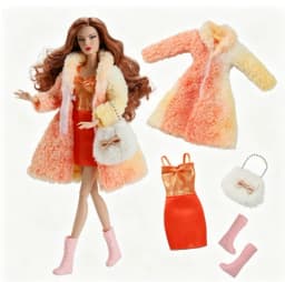New style Toy accessories gift pretty clothes for your BB FR 1/6 scale dolls BBIKD21Q