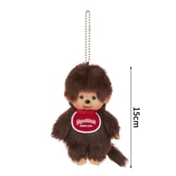 2026 NEW Monchhichi Plush Doll Pendant Kawaii Monkey Keychain Cute Cartoon Couple Keyring Bag Charms Birthday Gift 몬치치 モンチッチ