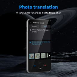 S85 Pro 4‑Inch Touch‑Screen Language Translator Device,138 Languages,Voice Video Recording,Offline Translation,8GB 2000mAh