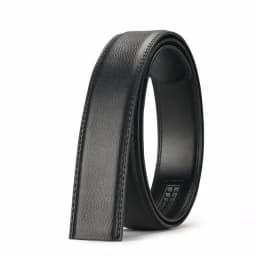 3.5cm Wide Genuine Leather Belt Without Buckle Men Luxury Designer Strap Brand Belts For Male Vintage High Quality