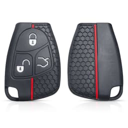 3 Button Car Key Case Cover for Mercedes Benz C B E Class W203 W211 W204 W202 W210 W208 YU BN CLS CLK 220th 230K Remote Fob