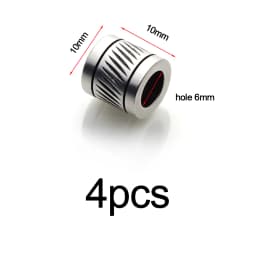 4-10pcs Stainless Steel Big Hole Beads Loose Spacer Beads For Diy Bracelets Jewelry Making Paracord Knife Lanyard Accessories