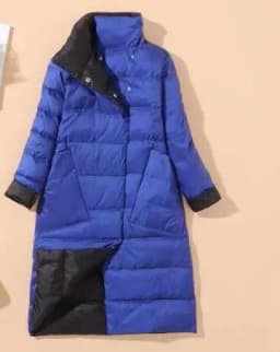 Two-Sided Women Warm Down Coat 2025 Autumn Winter Light Thin White Duck Down Jacket Female Long Oversize Puffer Parkas Outwears