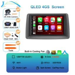 7" Car Radio Android 16 For FIAT Panda 2003 2004 2005 2006 2007 -2012 Stereo Multimedia Player Navigation Autoradio Carplay Auto