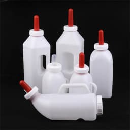 1-5L Calf Milk Feeder Bottle With Nipple Milk Bottle Milking Feeding Replacement Drinker Livestock Feediing Tools