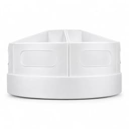 360 Degree Rotating Desk Organizer 7 Removable Bins Multi-Functional Pen Holder Stationery Storage Rack Office School Accessorie