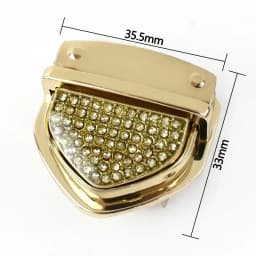1-3Pcs Deepeel Metal Bag Decor Lock Buckle Women Handbag Closure Latch Purse Turn Twist Locks Snap Clip DIY Hardware Accessories