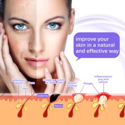 7 in 1 High Frequency Facial Machine Electrotherapy Glass Tube Electrode Wand Beauty Therapy Puffy Acne Spot Wrinkles Remover