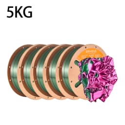 ERYONE High Speed Filament Silk PLA Filament for 3D Printer 1.75mm +/-0.03mm, Rapid PLA 3D Printing Filament, 3KG/5KG/11KG