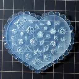 SNASAN Tiny Flower Heart Dolphin Gemstone Beauty Nail Art Resin Silicone Mould DIY Handmade Tool Small Beads Resin Silicone Mold