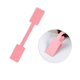 100/200pc Square Price Tag for Jewelry Blank Display Sticker Card Self Adhesive Necklace Bracelet Mix 8 Colors Label Packaging