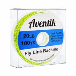 Aventik Fly Backing Line 100YD 91M Dacron Braided 20LB 30LB Strong Fly Fishing Line for Trout Salmon