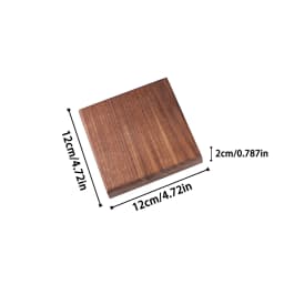 Walnut and Beech Wood Display Gift Base, Handmade Doll Display Stand, Simple Jewelry Tray, Cosmetics Organizer ,Jewelery Holder