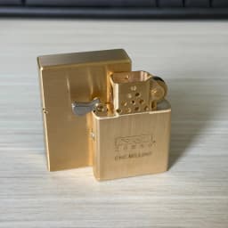 ZORRO Brass Oil Lighter CNC One Piece 5 Hinge Sealed Metal Gasket Insert Refillable Heavy Trench Brushed Pocket Retro Men Gift