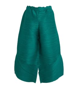 Miyake Pleated Women's Casual Elastic Wide-leg Flared Pants