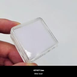 Wholesale Gem Display Transparent Packaging Box Storage for Gemstones Loose Diamond Gem Stone Beads Pendant Holder Case 5pcs/lot