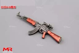 1/12 Scale Mini Sniper Rifle Gun Model AKM M4A1 98K Scene Accessories Fit 6'' Male Female Soldier Action Figure Body