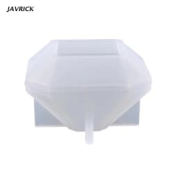 Cabinet Drawer Knobs Mold Diamond Dresser Crystal Pull Knobs Epoxy Resin Mold for Dresser Drawer Kitchen Bathrom Cabinet