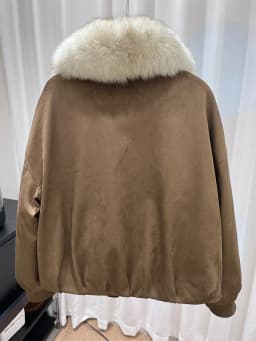 2025 New Winter Natural Fox Fur Collar Goose Down Jacket Women Motorcycle Suit Luxury Puffer Jackets Clothing Hot Sale