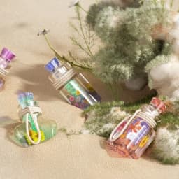 Small Bottle Pendant Silicone Mold Epoxy Resin Molds DIYs Heart Wishing