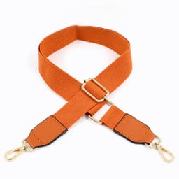 1Pc Deepeel 3.8cm Wide Cotton Canvas Bag Strap Adjustable 80-130cm Replacement Crossbody Shoulder Straps for Handbag Purse Totes
