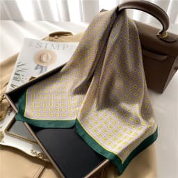 Luxury Horse Silk Shawl Square Scarf For Women Print Hijab Summer Wraps Neckerchief Female 70*70cm Handkerchief Bandana Girl