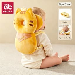 AIBEDILA Head Protection Newborn Baby Head Protector Backpack PP Cotton Filling Toddler Crawling Walking Safety Cushion